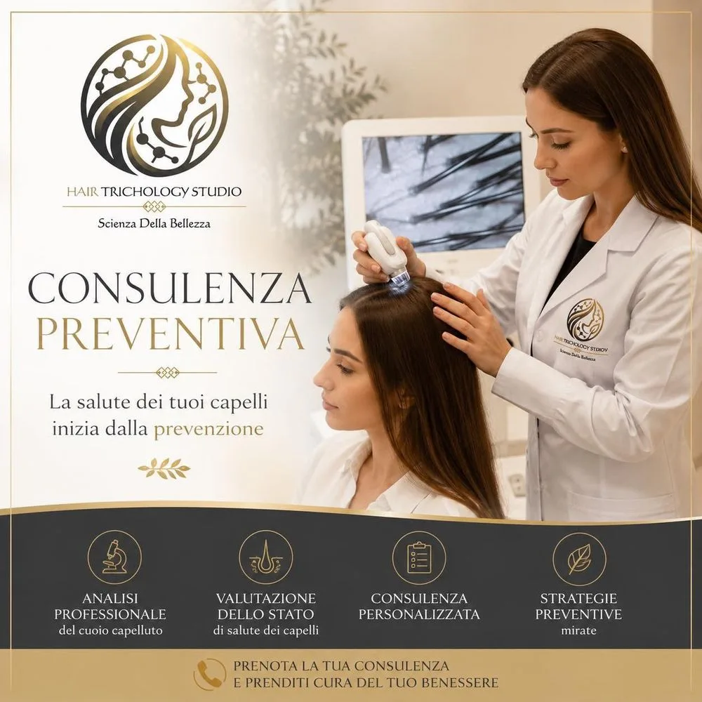 Consulenza preventiva con la microcamera da Hair Trichology Studio